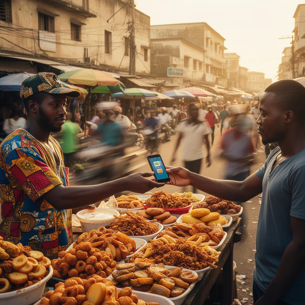Encaisser au marché, en mobilité